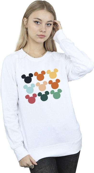 Immagine prodotto Disney Mickey Mouse Heads Square Felpa Donna (XL)