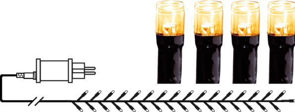 Image du produit Star Trading LED golden warmwhite, guirlande lumineuse, 540 LEDs (10.80 m)