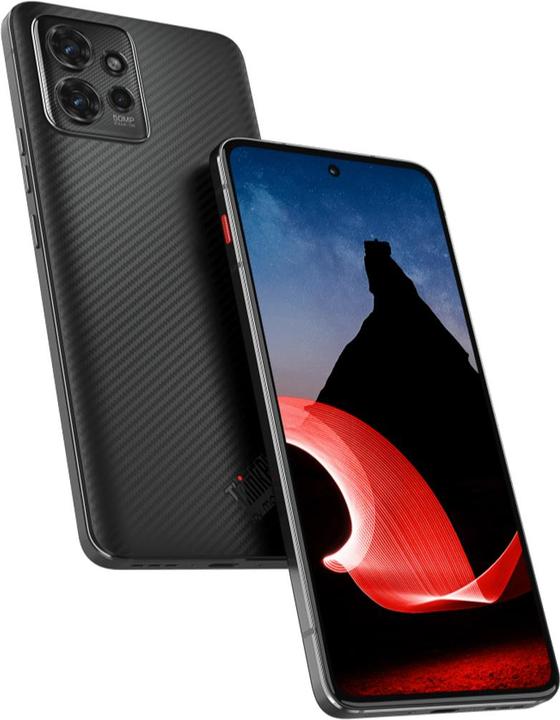 Produktbild Motorola ThinkPhone - 5G smartphone - dual-SIM - RAM 8 GB / Internal Memory 256 GB - pOLED display - (256 GB, Carbon Black, 6.55", Dual SIM, 50 Mpx, 5G)