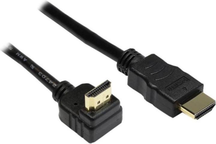 Produktbild Good Connections High-Speed-HDMI-Kabel mit Ethernet, Winkelstecker oben, 3 m (3 m, HDMI)