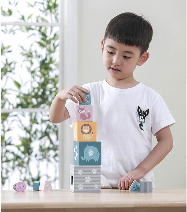 Actual product image Viga Toys Stacking tower