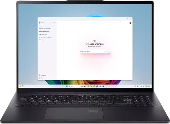 Actual product image Acer Swift 16 AI OLED (16", Intel Core Ultra 7 258V, 32 GB, 1000 GB, DE)