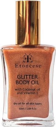 Etoneese Trockenes Körperöl mit Goldpartikeln Tan 50ml (Körperöl, 50 ml)