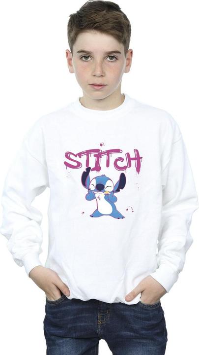 Disney Lilo And Stitch Graffiti Sweatshirt Jungen