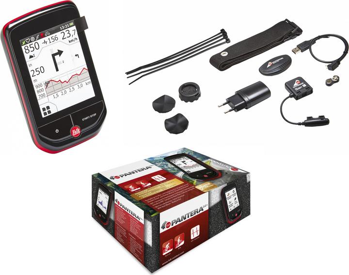 Produktbild Falk Pantera 32 Plus GPS-Bundle inkl. Herzfrequenz - und Trittfrequenzsensor