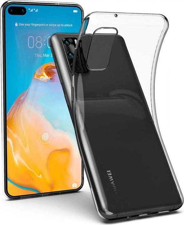 Actual product image Screenguard Huawei P40 Pro Flexible TPU Clear Case (Huawei P40 Pro)
