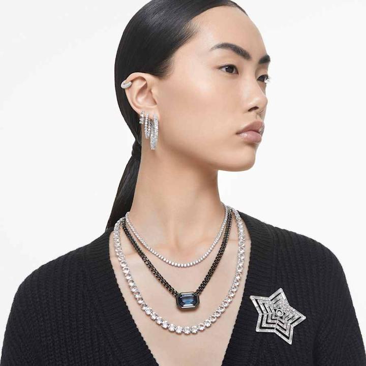 Image du produit Swarovski Millenia Créoles Triangle (Métal Swarovski)