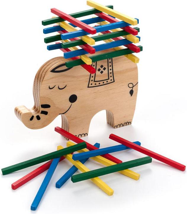 Produktbild Holzbalance Spiel Elefant