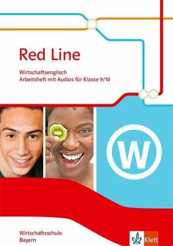 Actual product image Red Line. Wirtschaftsschule. Klasse 9/10. Ausgabe Bayern (English, German, Ernst Klett Publishers, 2021)
