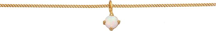 Immagine prodotto Elli Girocollo (Argento 925 placcato oro, Sintetico Opale, 36 cm)