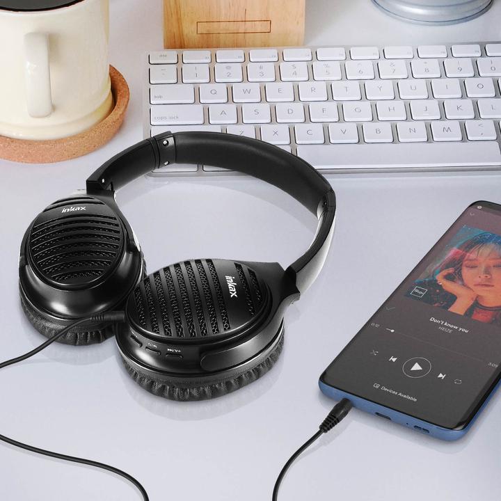 Actual product image Inkax HP-07 Bluetooth Headset (No noise cancelling, Wireless)