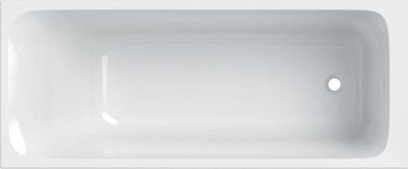 Produktbild Geberit Rechteckbadewanne Tawa, 170 x 75 cm, schmaler Rand, weiss/glänzend (164 l, 76 cm, 55 cm)