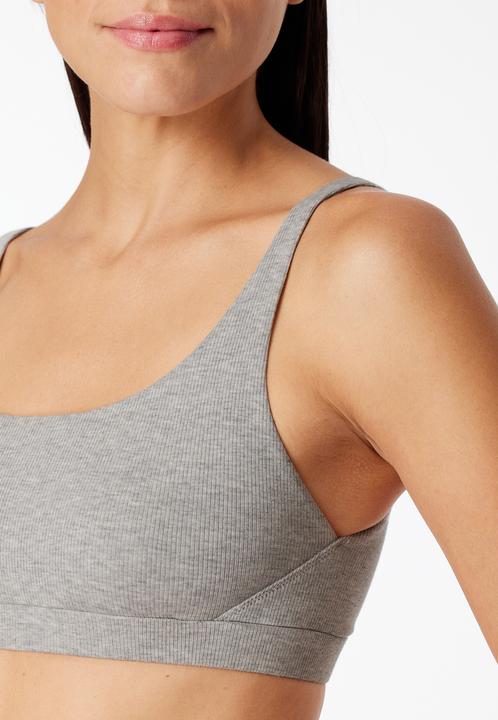 Actual product image Schiesser Pure Rib Bustier (Single pack, 38 A)