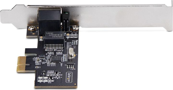 Actual product image StarTech com 1-Port 2.5Gbps NBASE-T PCIe Network Card, Intel® I225-V, Single-Port Computer Network C (Mini PCI Express)