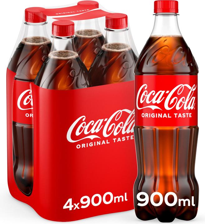 Produktbild Coca Cola Original Taste (4 x 90 cl)