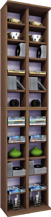 Produktbild VCM Holz CD DVD Stand Regal Almera (42 x 20 x 180 cm)