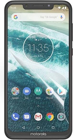 Actual product image MU Budget Protective film HD clear (1 Piece, Motorola One)