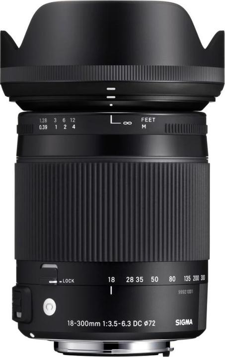 Image du produit Sigma 18-300mm DC macro OS HSM (C), Canon EF-S (Canon EF-S, APS-C / DX)