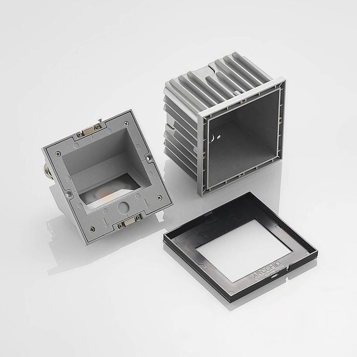 Produktbild Arcchio Yariki LED-Wandeinbaulampe, schwarz (214 lm)