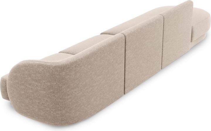 Actual product image Micadoni Left Sofa, "Miley", 4 Seats, 323x90x70Made in Europe (2 person sofa, 3-seater, 4-seater)
