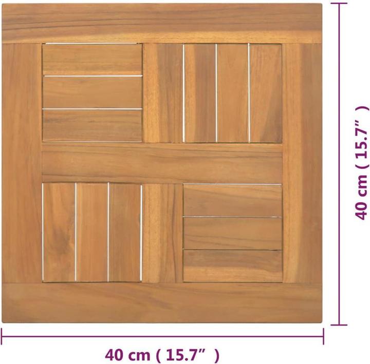 Image du produit VidaXL Tassilo (40 x 40 x 2,5 cm)