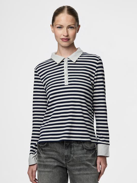 Image du produit Pieces PCDONNA Langarm-Poloshirt (L)