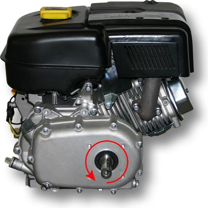 Produktbild Wiltec LIFAN 177 Benzinmotor 6,6 kW 9 PS Ölbadkupplung Reduktionsgetriebe 2:1 Kartmotor