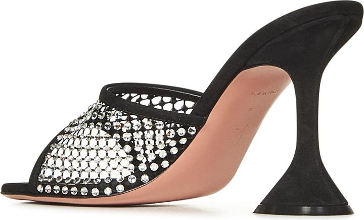 Actual product image Amina Muaddi Sandals Black (38)