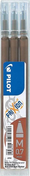 Produktbild Pilot FriXion Refill Set à 3 (Ersatzmine, Braun, 0.35 mm)
