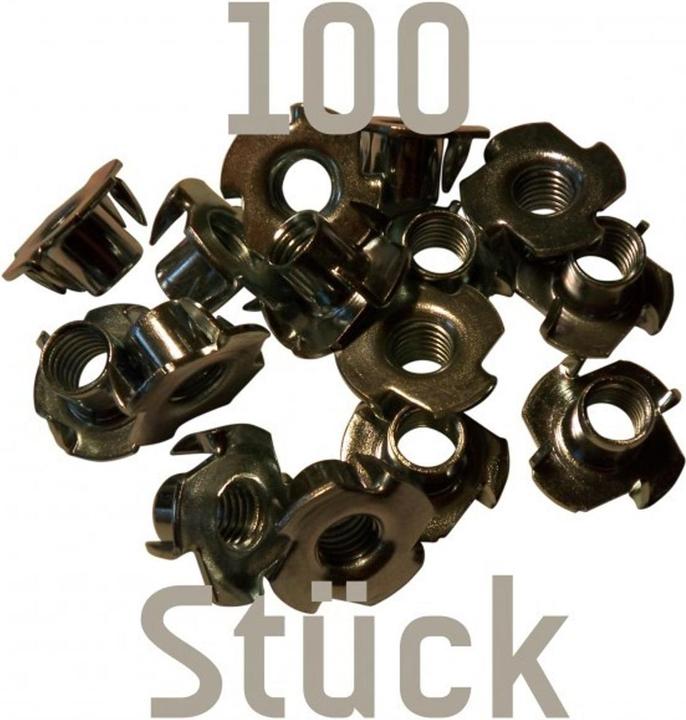 Immagine prodotto Kletterbude 100 Dadi M10 per prese da arrampicata