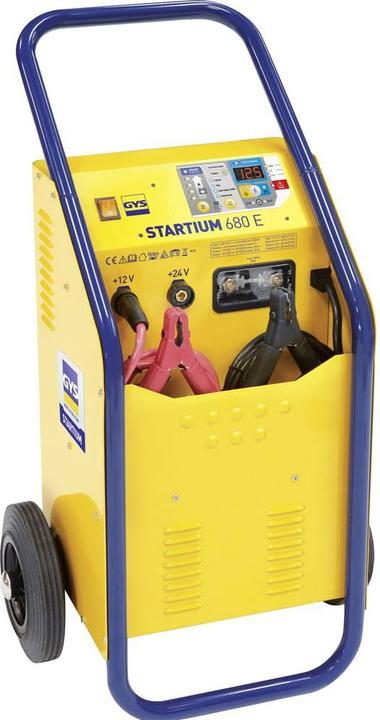 Actual product image GYS Battery charger STARTIUM 680 E 12/24V 20-675/20-525Ah / charging current 45A / max.2 (12V, 24V, 45 A)