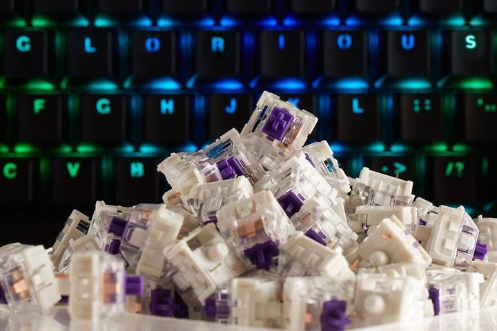 Produktbild Glorious PC Gaming Race Kailh Pro Purple Switches (120 Stück)