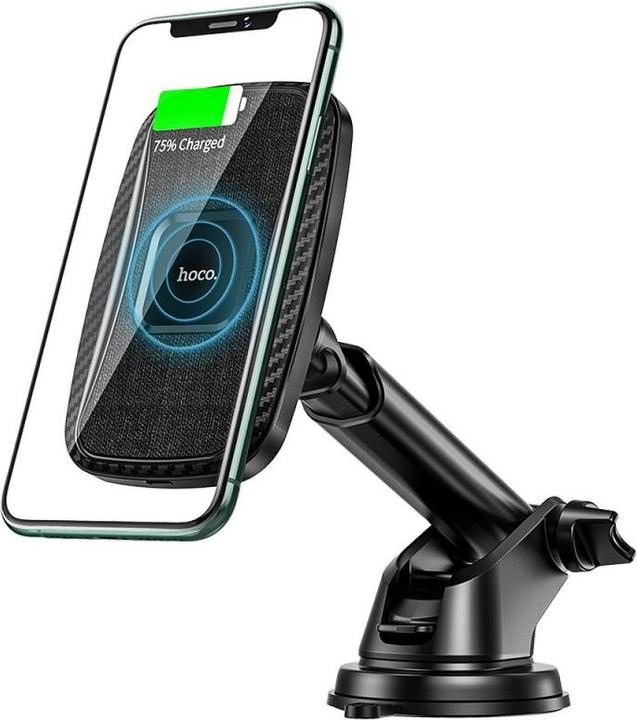Immagine prodotto Hoco Supporto magnetico per auto con ricarica wireless