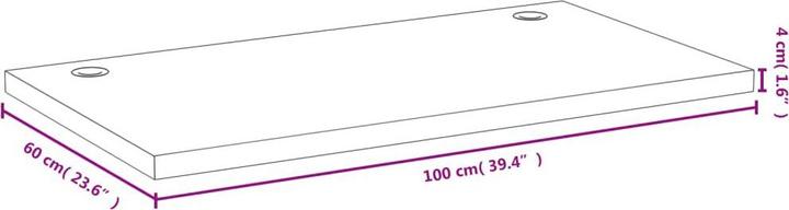 Immagine prodotto VidaXL Pansie (100 x 60 x 4 cm)