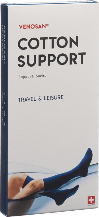 Venosan COTTON SUPPORT Socks A-D L wood (L)