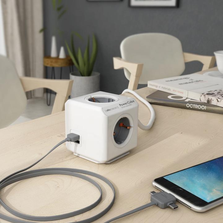 Produktbild Allocacoc PowerCube Extended USB-Typ F (4 x, USB-A, 3 m)