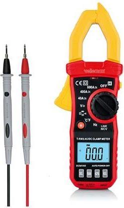 Actual product image Velleman Digital clamp meter - CAT III - 600 VAC/VDC - NCV - with data-hold function (CAT III)