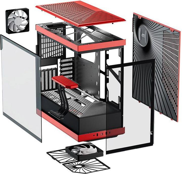 Produktbild Hyte Y40 rd ATX CS-HYTE-Y40-BR (ATX, ITX)