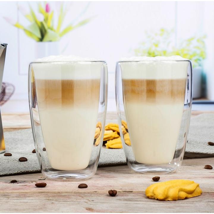 Immagine prodotto Fs-Star Set di bicchieri da latte macchiato (400 ml, 2 x)