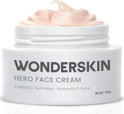 Actual product image Wonderskin Purevoc Hero Face Cream Anti Wrinkle Moisturizing Hydrating Anti Aging Daily Facial Moist (1000 ml, Day cream)