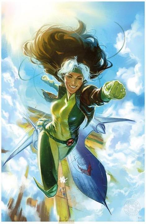Actual product image Sideshow Marvel art print Rogue 46 x 61 cm - unframed (46 x 61 cm)