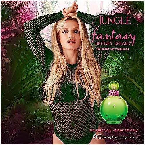 Actual product image Britney Spears Jungle Fantasy EDT 100 ml (Eau de toilette, 100 ml)