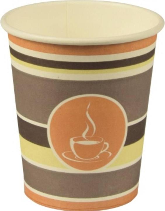 Actual product image Papstar Thermo Mug Disposable Tableware Coffee To Go Colour: natural/brown (50 x)