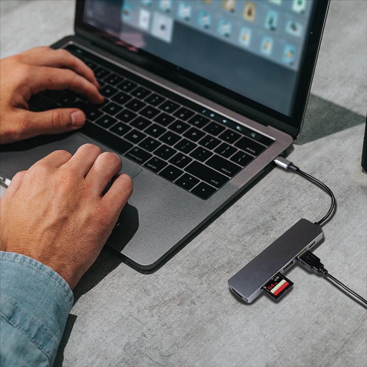 Produktbild LogiLink UA0343 (USB-C, 6 Ports)