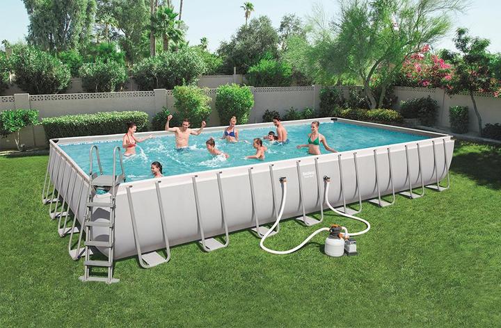 Produktbild Bestway Power Steel Aufstellpool-Set 956 x 488 x 132 cm (956 x 488 x 132 cm)