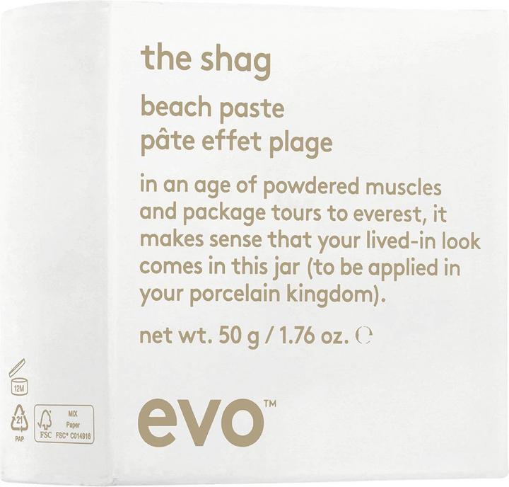Actual product image Evo style - the shag beach paste (Hair paste)