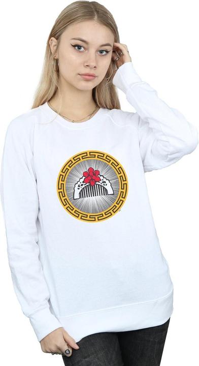 Disney Mulan Movie Flower Comb Sweatshirt (S)