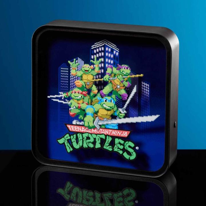 Produktbild Numskull Offizielle Teenage Mutant Ninja Turtles Plexiglas Tischlampe / Wandleuchte