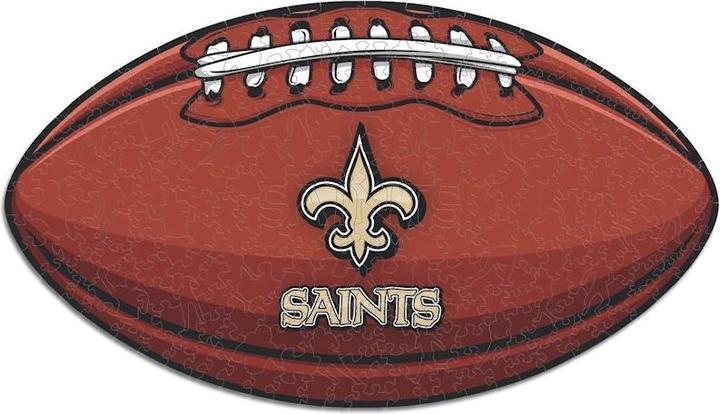 Produktbild Iconic NFL - New Orleans Saints – Football mit Logo - Holz Puzzle Grösse L (500 Teile) (500 Teile)