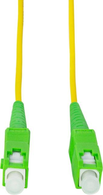 Produktbild LogiLink LWL Patchkabel, 2x SC-Simplex, OS2, 20 m, gelb SC-Simplex Stecker (20 m)